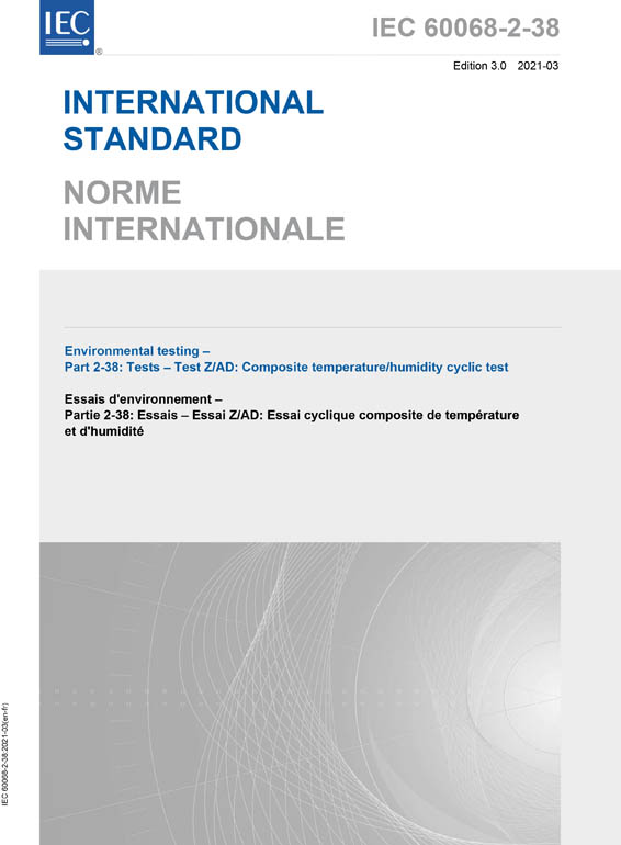 Cover IEC 60068-2-38:2021